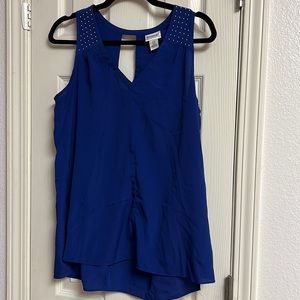 Stylish, Blue blouse motherhood maternity L